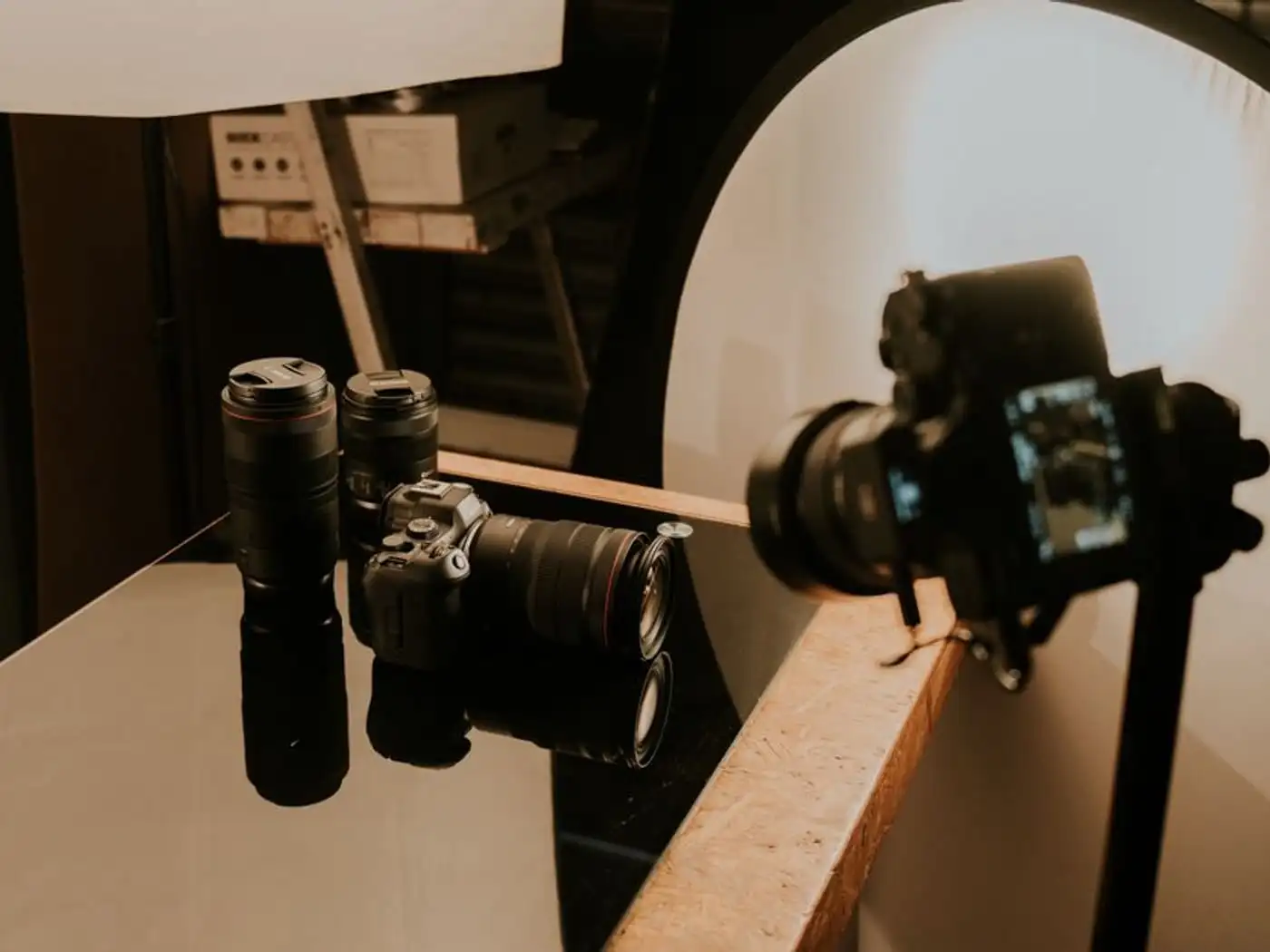 Tournage du film institutionnel en studio